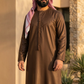 Nusuki Emarati Thobe With Tassel - Mix Colors - Men's Clothing For Ramadhan , Eid & Casual Use - Thaub , Thawb Thaob , Jubba , Dishdasha