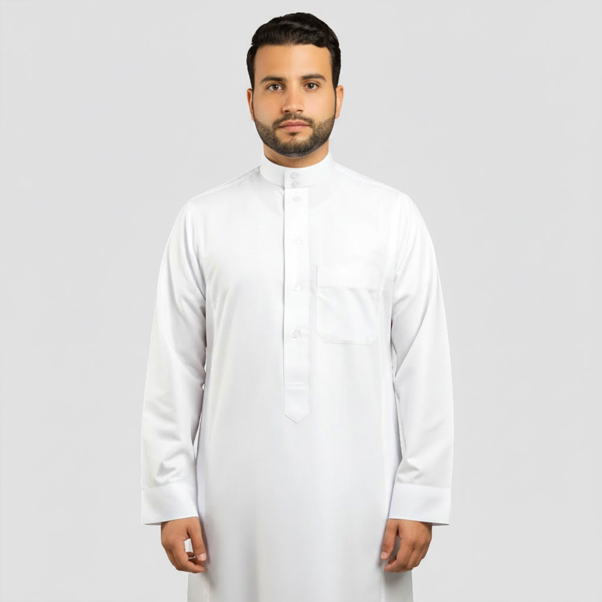 Nusuki Comfort Thobe - White