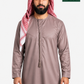 Nusuki Emarati Thobe With Tassel - Mix Colors - Men's Clothing For Ramadhan , Eid & Casual Use - Thaub , Thawb Thaob , Jubba , Dishdasha