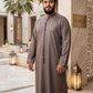 Nusuki Emarati Thobe With Tassel - Mix Colors - Men's Clothing For Ramadhan , Eid & Casual Use - Thaub , Thawb Thaob , Jubba , Dishdasha