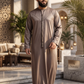 Nusuki Emarati Thobe With Tassel - Mix Colors - Men's Clothing For Ramadhan , Eid & Casual Use - Thaub , Thawb Thaob , Jubba , Dishdasha