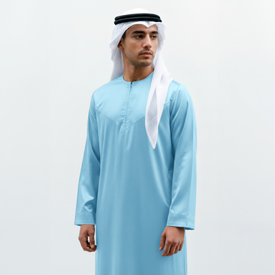 Emarati Thobe - Sky Blue