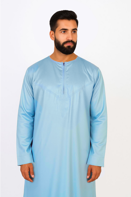 Emarati Thobe - Sky Blue