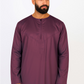 Emarati Thobe - Maroon