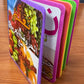 Arabic Learning Book for Kids – Fruits & Vegetables Vocabulary | 28 Arabic Names | Thick Board Pages | 10 x 10 cm