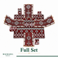 Nusuki Luxury Traditional Majlis Seating Set – 9 Piece Arabian Floor Seating Set