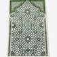 Minwal Fur Prayer Mat – Geometry Mihrab - Design 2 - Islamic Rug Sajjada Sajada Musalla Janamaz