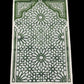 Minwal Fur Prayer Mat – Geometry Mihrab - Design 2 - Islamic Rug Sajjada Sajada Musalla Janamaz