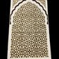 Minwal Fur Prayer Mat – Modern Slate - Design 4