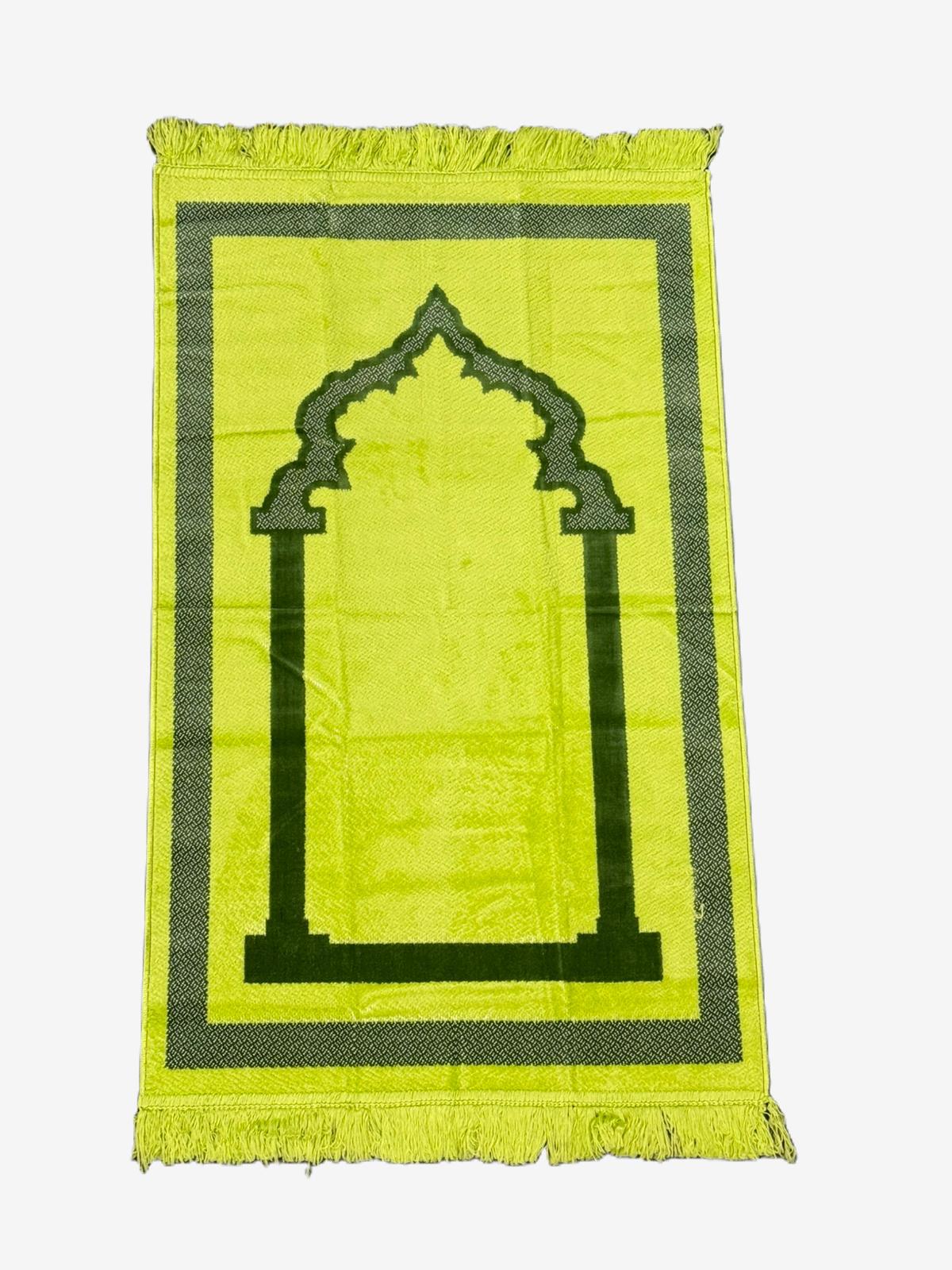 Minwal Fur Prayer Mat – Modern Arch - Design 1 - Islamic Rug Sajjada Sajada Musalla Janamaz
