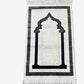Minwal Fur Prayer Mat – Modern Arch - Design 1 - Islamic Rug Sajjada Sajada Musalla Janamaz