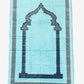 Minwal Fur Prayer Mat – Modern Arch - Design 1 - Islamic Rug Sajjada Sajada Musalla Janamaz
