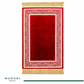 Sidrat Al Muntaha Velvet Prayer Mat by Nusuki | Premium Islamic Prayer Rug