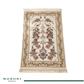 NUSUKI Turkish Embroidered Floral Prayer Mat - Durable Sajjada - Garden Design