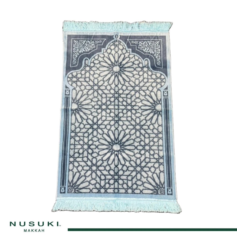 Minwal Fur Prayer Mat – Geometry Mihrab - Design 2