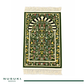 Rawdha Mubaraka Luxury Prayer Mat with Handbag