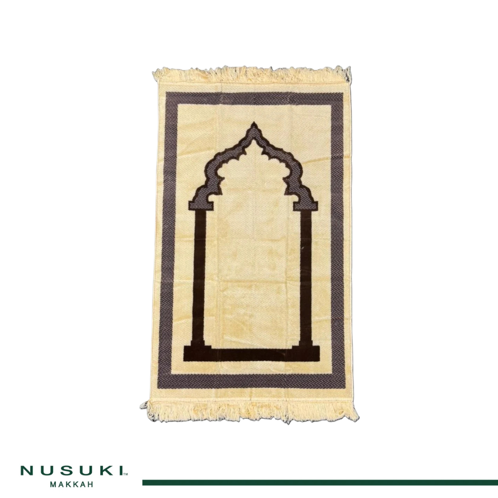 Minwal Fur Prayer Mat – Modern Arch - Design 1