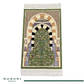 Rawdha Mubaraka Entrance Prayer Mat with hand bag