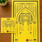 Minwal Non-Woven Travel Prayer Mat with Matching Carry Pouch