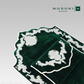 Minwal Modern Padded Prayer Mat Arched Green with Handbag