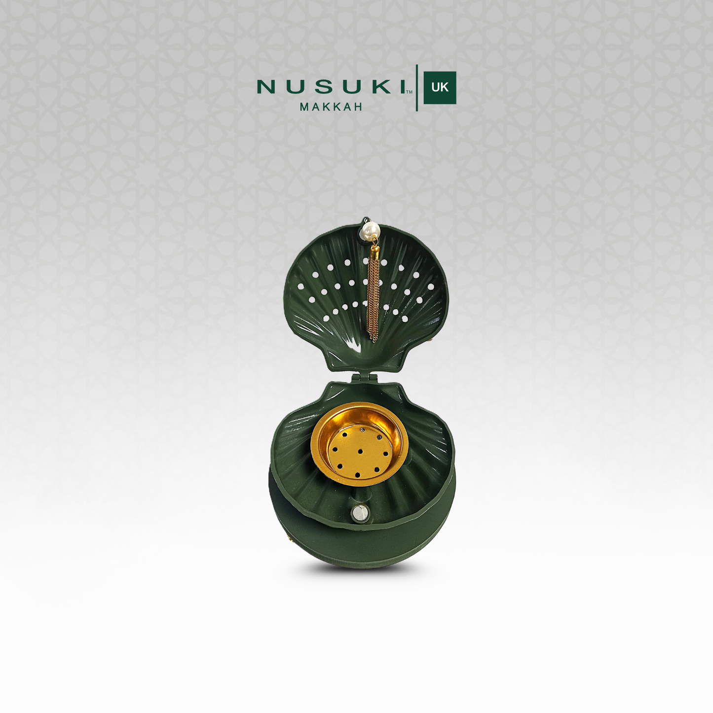 Metal Shell oud and incense burner - Elegant design in many colors