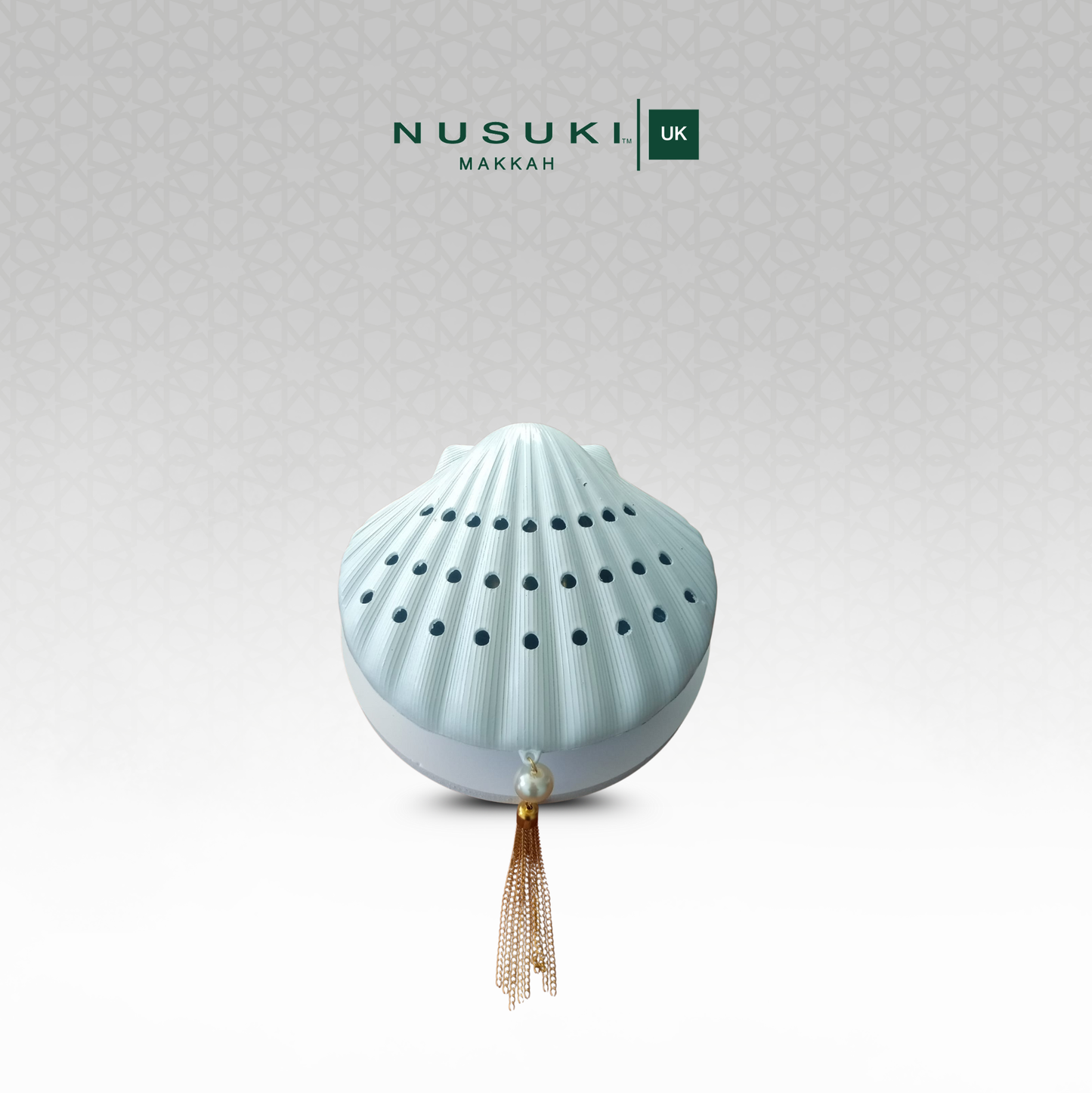 Metal Shell oud and incense burner - Elegant design in many colors