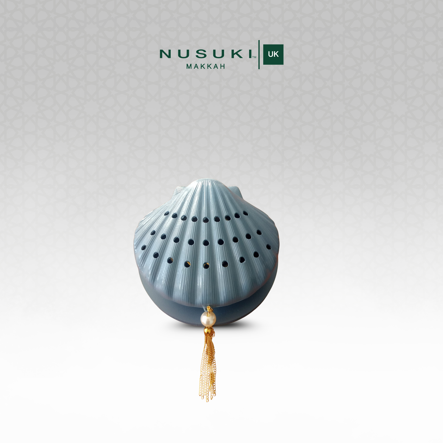 Metal Shell oud and incense burner - Elegant design in many colors