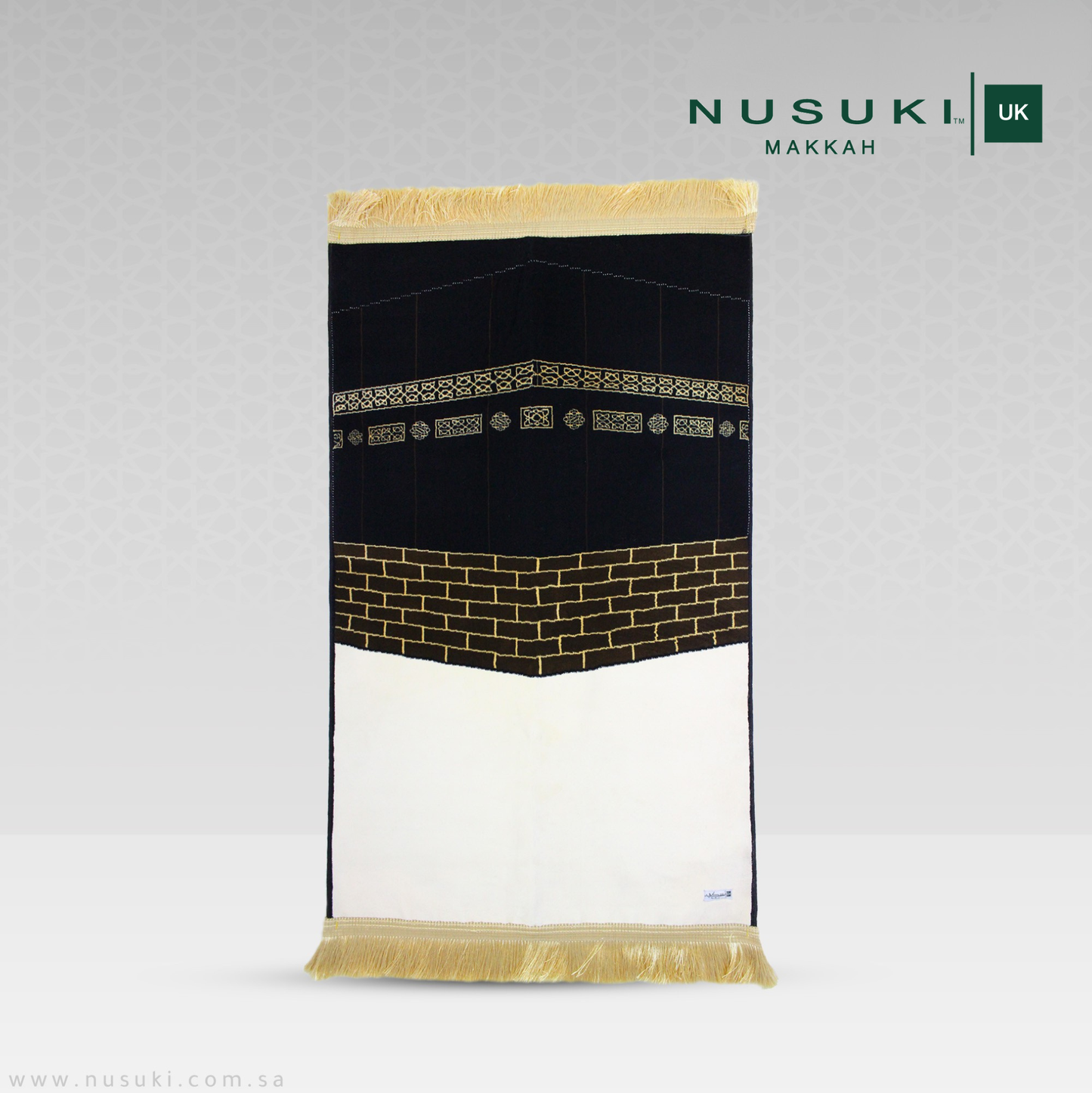 Astar Al Kaaba - Nusuki White (XL) with HandBag