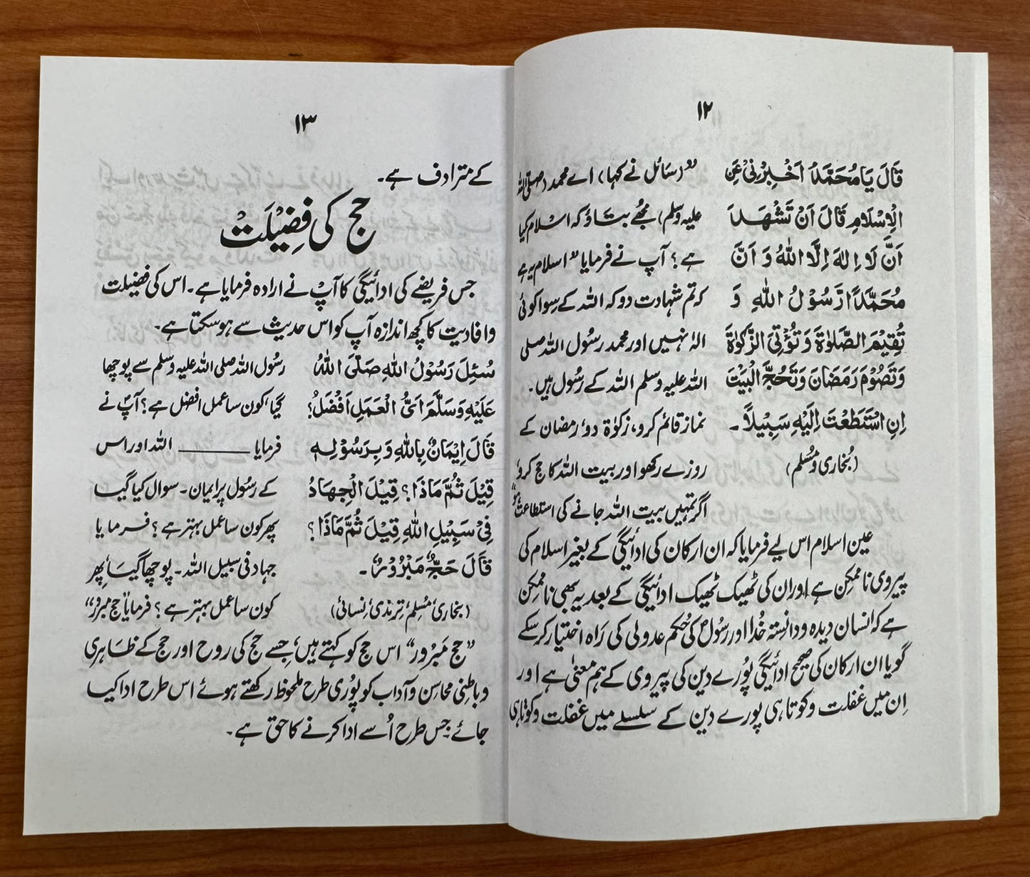 Hajj and Umrah Urdu Guide – 46 Essential Topics | 159 Pages | Ideal Size