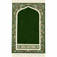 Imam Al Haram Prayer Mat - Thick Soft Velvet Islamic Rug Sajjada Sajada Musalla Janamaz