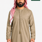 Nusuki Emarati Thobe With Tassel - Mix Colors - Men's Clothing For Ramadhan , Eid & Casual Use - Thaub , Thawb Thaob , Jubba , Dishdasha