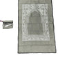 Travel Prayer Mat With Matching Carry Bag – Lightweight Islamic Rug Sajjada Sajada Musalla Janamaz