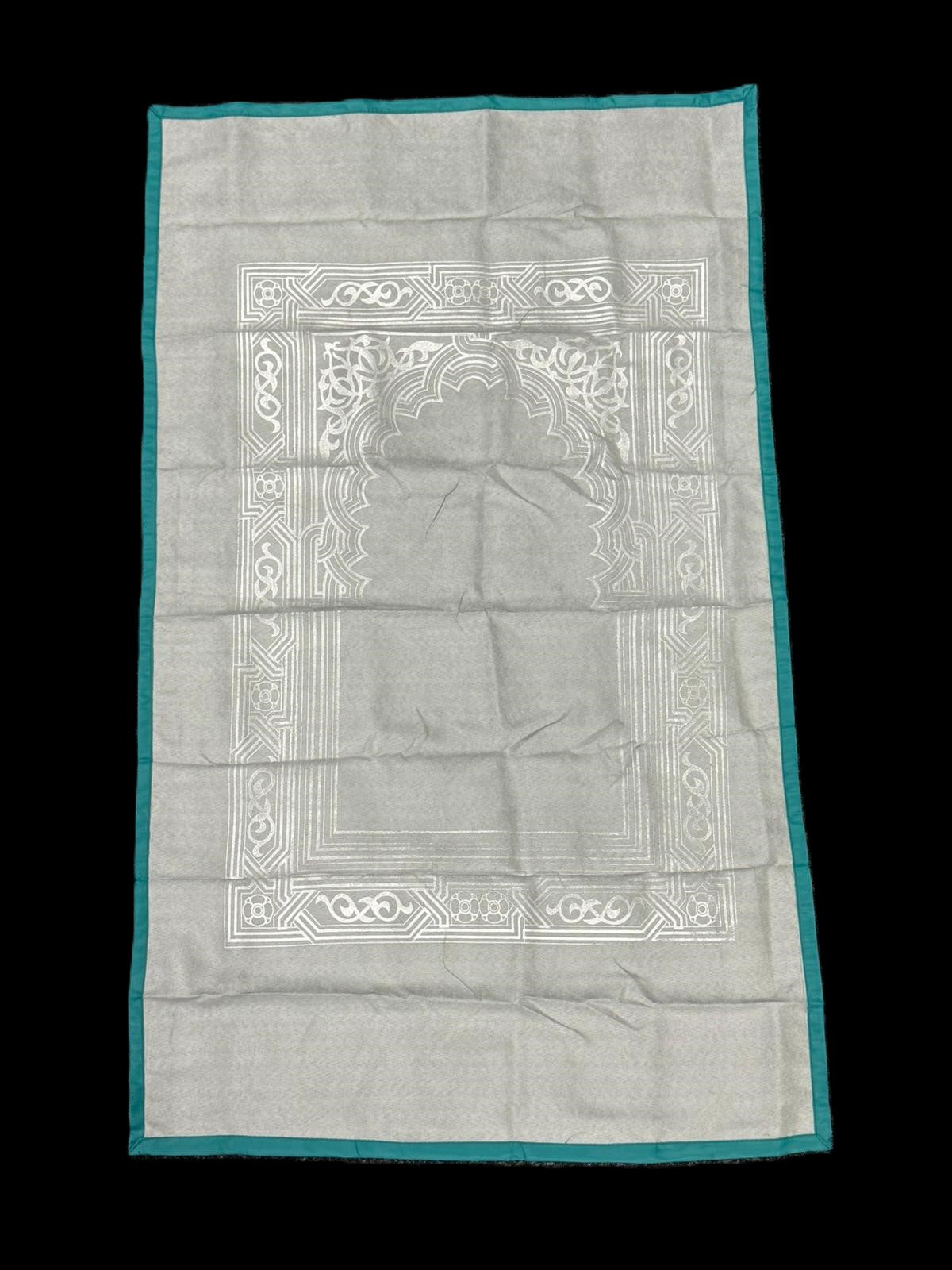 Travel Prayer Mat With Matching Carry Bag – Lightweight Islamic Rug Sajjada Sajada Musalla Janamaz