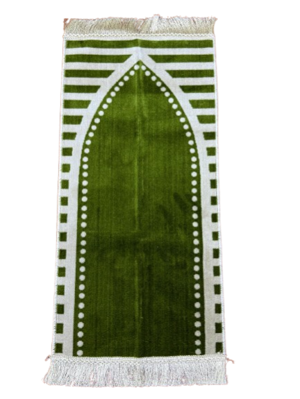 Madina Kids Premium Prayer Mat – Cute Islamic Gift , Present - Soft Plush "First Janamaz" Edition
