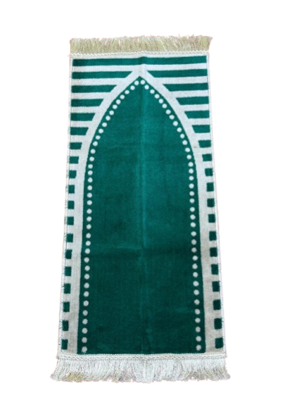 Madina Kids Premium Prayer Mat – Cute Islamic Gift , Present - Soft Plush "First Janamaz" Edition