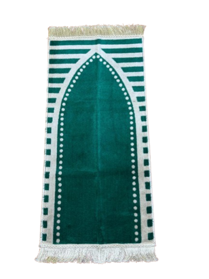 Madina Kids Premium Prayer Mat – Cute Islamic Gift , Present - Soft Plush "First Janamaz" Edition