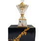 Luxury crystal & gold oud / incense burner