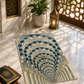 Prophet Mosque Multi Arches Padded Prayer Mat With Matching Hand Bag - Luxury Thick Velvet Islamic Rug Sajjada Sajada Janamaz Musalla