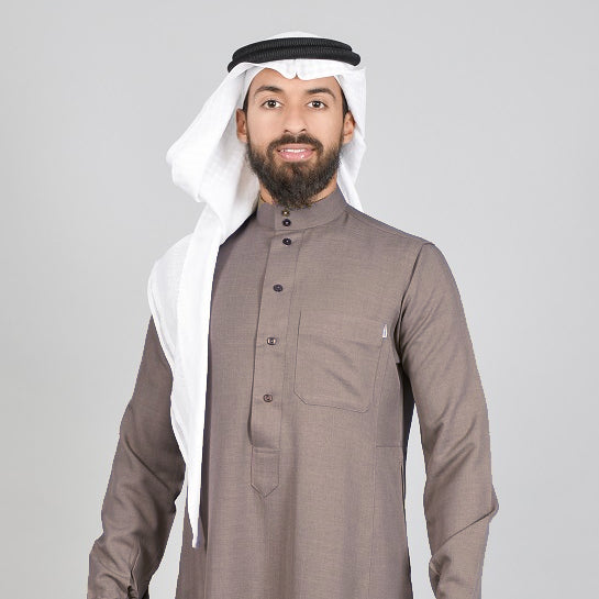 Nusuki Winter Thobe - Light Colors