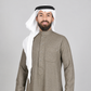 Nusuki Winter Thobe - Sand Brown