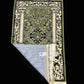 Mihrab Nusuki Premium Islamic Prayer Mat – Elegant Green Mosque Arch Design