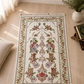 NUSUKI Turkish Embroidered Floral Prayer Mat - Durable Sajjada - Garden Design