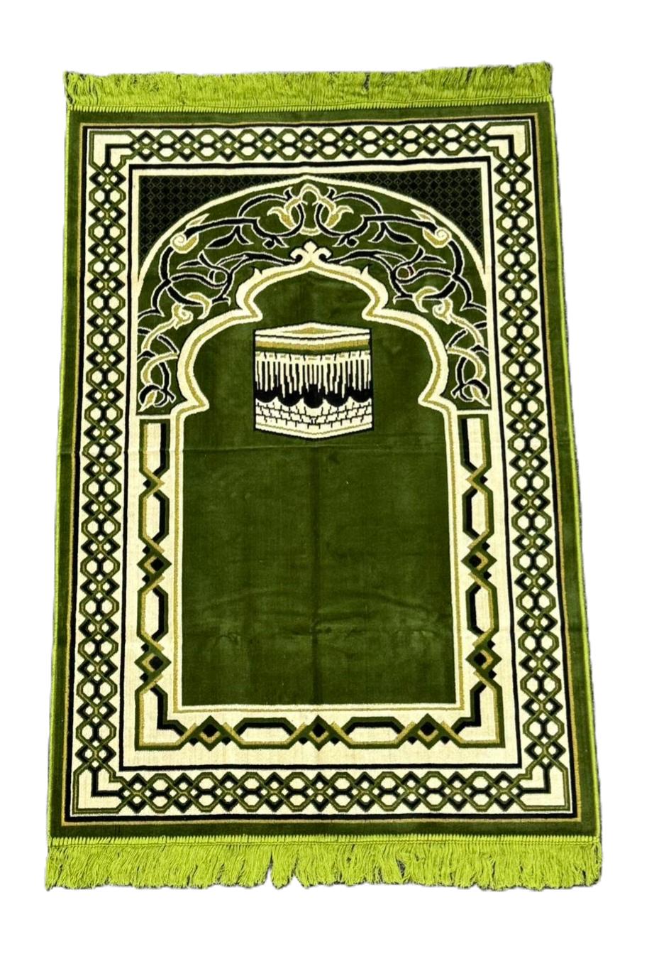 Minwal Salsabil Bakkah Prayer Mat X Large - Hygienic Pouch Packed