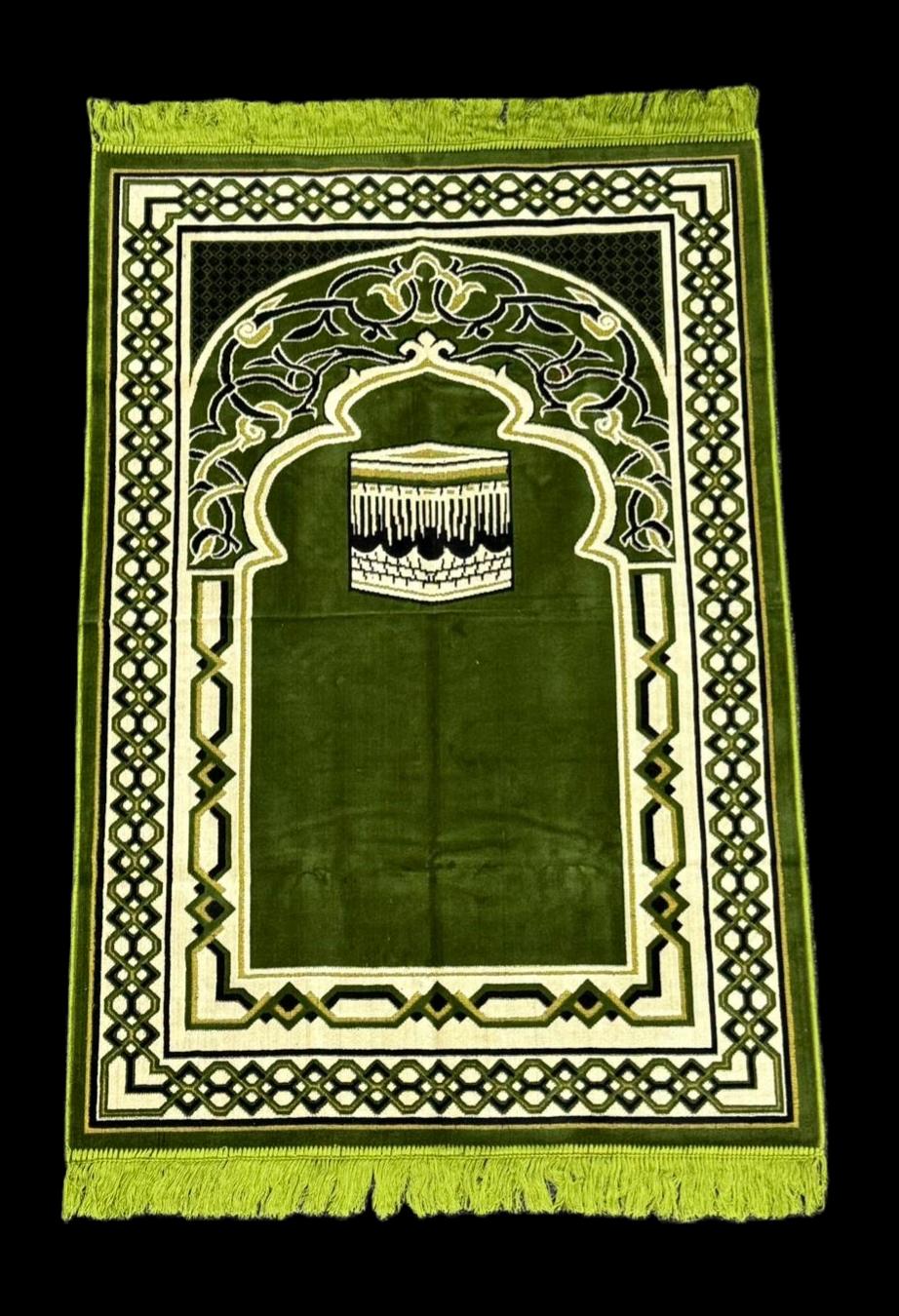 Minwal Salsabil Bakkah Prayer Mat X Large - Hygienic Pouch Packed