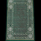 Minwal Salsabil Lattice Prayer Mat XX Large - Hygienic Pouch Packed - Wide Islamic Rug Sajjada Sajada Musalla Janamaz