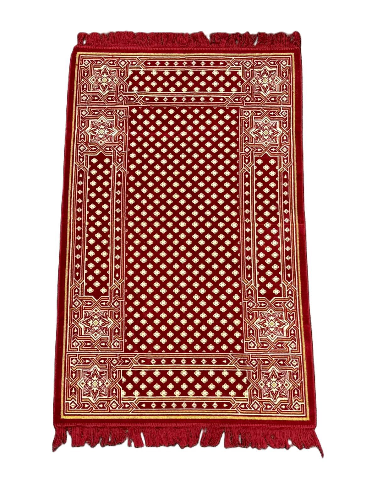 Minwal Salsabil Lattice Prayer Mat XX Large - Hygienic Pouch Packed - Wide Islamic Rug Sajjada Sajada Musalla Janamaz