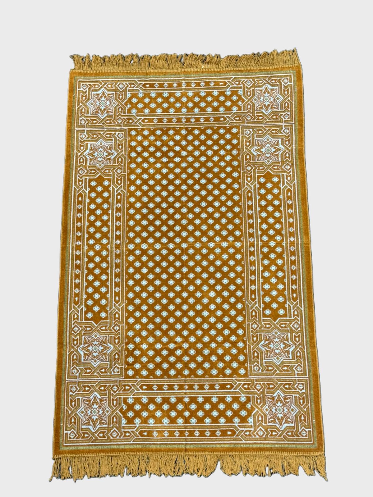 Minwal Salsabil Lattice Prayer Mat XX Large - Hygienic Pouch Packed - Wide Islamic Rug Sajjada Sajada Musalla Janamaz