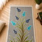 NUSUKI Turkish Embroidered Floral Prayer Mat - Tulip