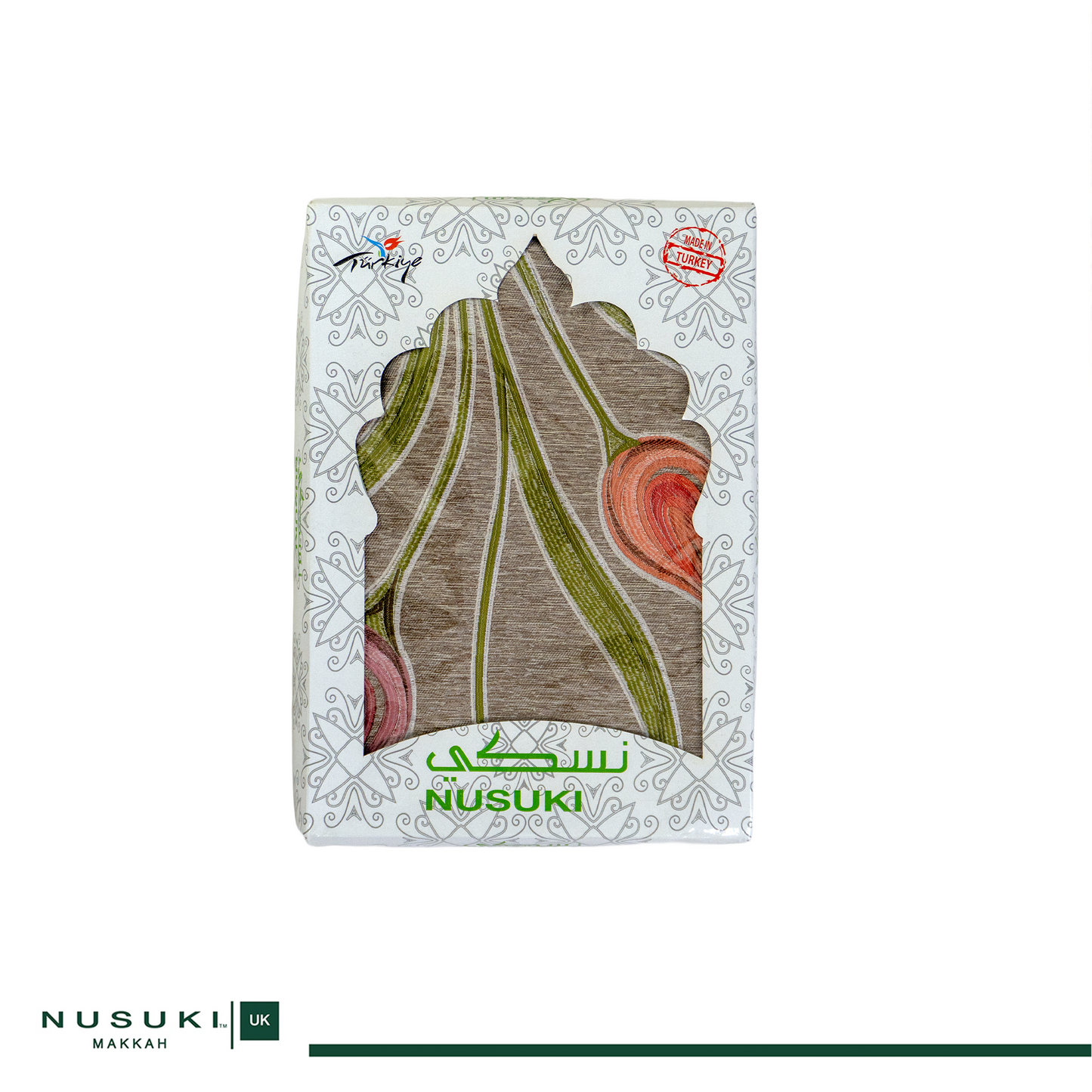 Floral Embroidery Prayer Mat