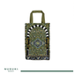 Rawdat Al Zahideen Prayer Mat Green with Handbag